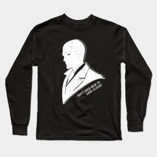 Bald Guy Classic Cool Gift Long Sleeve T-Shirt